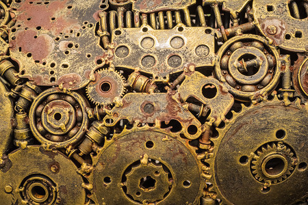 古老機(jī)械齒輪